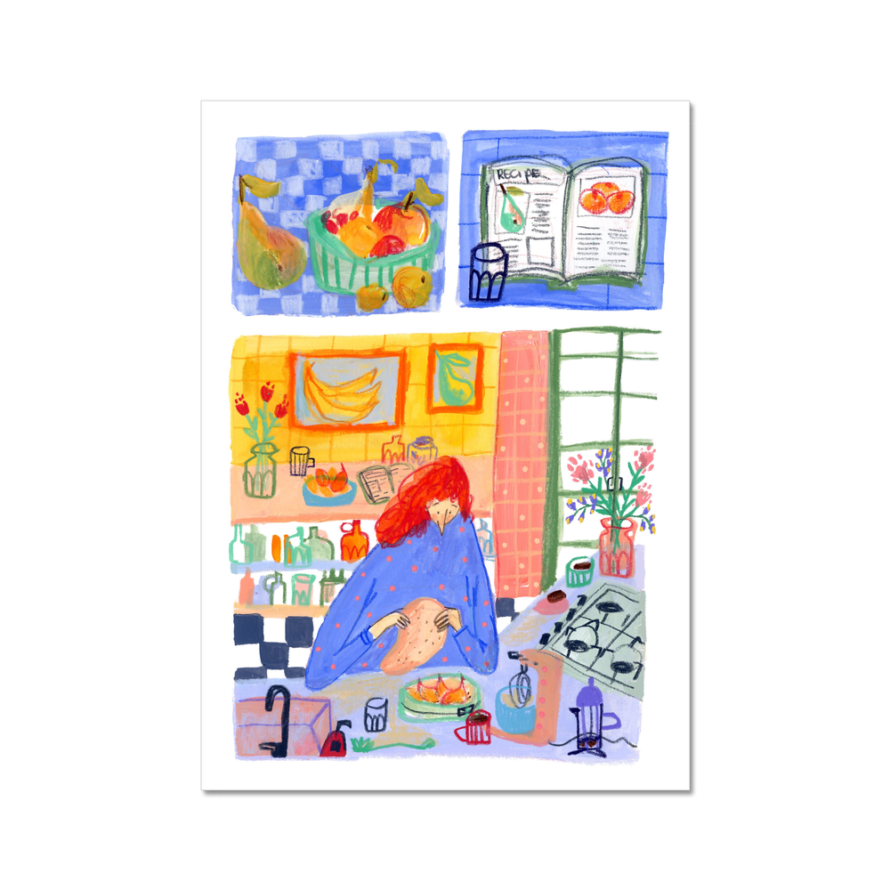 Baking — Sarah van Dongen Illustration